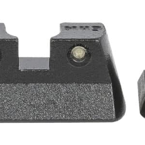 Meprolight USA 477773131 Hyper-Bright  Green Tritium Orange Outline Front Sight-Green Tritium Black Outline Rear Sight CZ 75/82/83/85