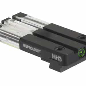 Meprolight USA 631163108 FT Bullseye Rear Sight  Green Tritium/Fiber Optic Sig Sauer P365 Dovetailed Rear