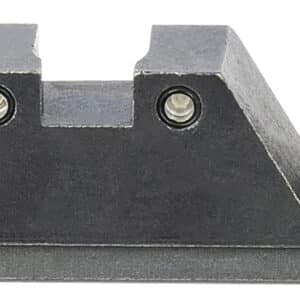AmeriGlo GL813 Optic Compatible Sight Set for Glock  XL Tall Green Tritium Black Outline Front Sight-Green Tritium Black Outline Rear Sight