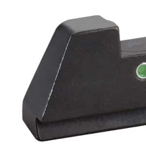 AmeriGlo GL391 Optic Compatible Sight Set for Glock  XL Tall Green Tritium LumiGreen Outline Front Sight-Green Tritium  Rear Sight