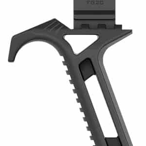 Recover Tactical FG20-01 FG20  Black Polymer Angled Grip compatible with 20/20N, 20/21, 20/22 & 20/80 Stabilizers