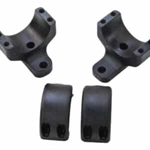 DNZ 703TXH2 Game Reaper 2 Scope Mount/Ring Combo Matte Black 30mm Howa