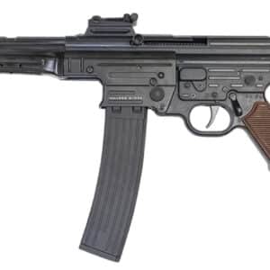 BLG Mauser STG-44 22 LR with natural wood fixed stock and 16.50 inch black barrel