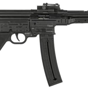 BLG Mauser STG-44 22 LR full-size with black barrel and wood fixed stock