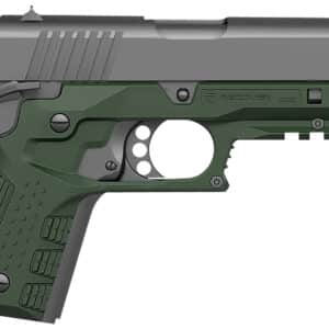 Recover Tactical CC3C-03 Grip & Rail System  Green Polymer Picatinny for Compact 1911