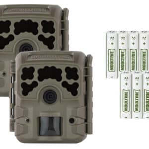 Moultrie MCG14074 Micro-32i Kit Green 32MP Resolution MicroSD Card Slot/Up to 32GB Memory 2 Pack