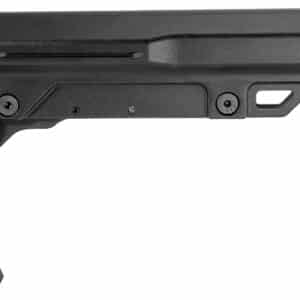 Mission First Tactical BMSMILMTLBL Battlelink Minimalist Mil-Spec Stock Black Aluminum for AR-15 Mil-Spec Buffer Tubes