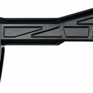 SB Tactical SBT201SB SBT-G2  Fixed Right Side Folding Black Synthetic for H&K UMP, B&T APC, LWRCi SMG45 (Tube Not Included)