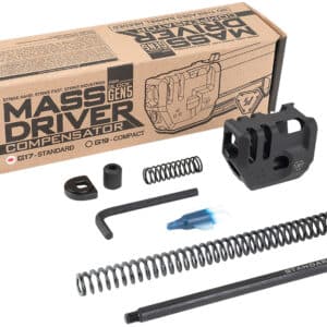 Strike Industries G5MDCOMPS Mass Driver Compensator Black for Glock 17 Gen 5