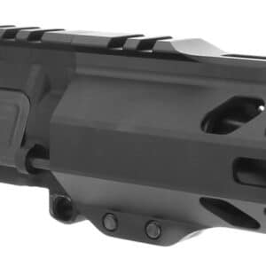 TacFire BU-556-5 Pistol Upper Assembly  5.56x45mm NATO Caliber with 5" Black Nitride Barrel, Black Anodized 7075-T6 Aluminum Receiver & M-LOK Handguard for AR-Platform Includes Bolt Carry Group