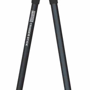 Primos 65826 Trigger Stick  Bipod made of Steel with Black & Gray Finish, QD Swivel Stud Attachment Type & Medium Height (Clam Package)