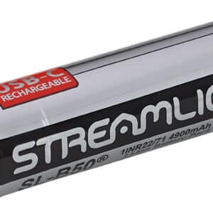 Streamlight 22111 SL-B50  Silver/Black 3.6 Volts 4,900 mAh (1) Single Pack