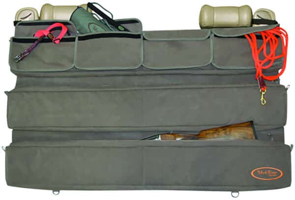 Mud River 18500 Truck Seat Organizer  Brown Nylon/Poly Pique