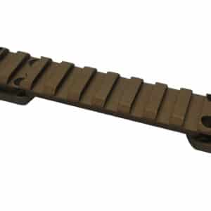 Talley PLMSB735 Browning X-Bolt Smoked Bronze Picatinny Rail  Long Action 20 MOA