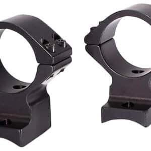 Talley 850700SM Remington 700 20 MOA Scope Mount/Ring Combo Black Anodized Short Action 34mm