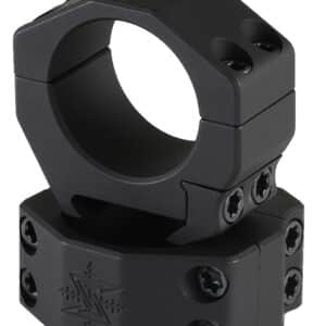 Seekins Precision 0010620010 Scope Rings  Matte Black 30mm Medium