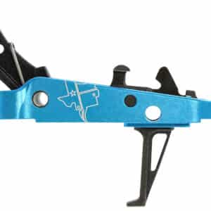 CMC Triggers 47503 Drop-In Trigger Group 2.0 Single-Stage Flat with 3.50 lbs Draw Weight Black w/ Blue Housing
