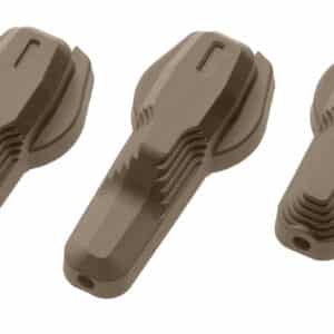 Magpul MAG1254-FDE ESK Safety Selector FDE Polymer/Steel, Ambi 60/90 Degree Options, Fits AR-Platform