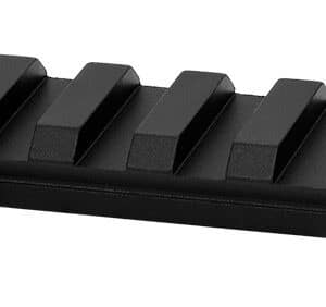 Warne V49820MOA Vapor Picatinny Rail Mount Picatinny/Weaver/STANAG, Black Anodized, Fits Savage Axis/Axis II 20 MOA
