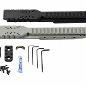 Samson 030026801 Hannibal Rail for Ruger Mini-14 (2007/Earlier)  Black Anodized 0 MOA
