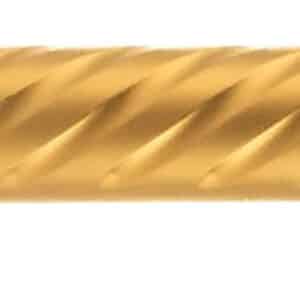 Ballistic Advantage BAPSG175T3G Premium Series  Threaded/Spiral Fluted, 9mm Luger, Gold PVD, Fits Glock 17 Gen 5