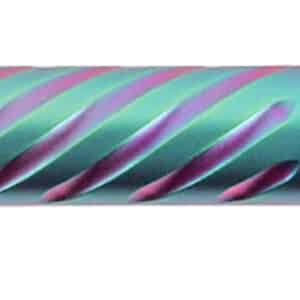 Ballistic Advantage BAPSG175T3W Premium Series  Threaded/Spiral Fluted, 9mm Luger, Iridescent PVD, Fits Glock 17 Gen 5