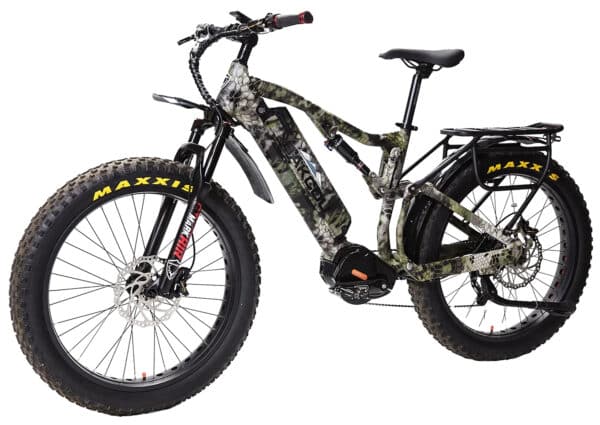Bakcou E-bikes B-S19-KRY-B25 Storm 25 Large Kryptek Altitude 19" w/Stand Over Height of 30.50" Frame, Sram 9sp, 40t Front & Sram 11-34t Rear Cassette Bafang M620 Ultra Motor