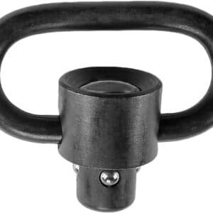 GrovTec US Inc GTSW287 Recessed Plunger Heavy Duty Push Button Swivel Black Push Button