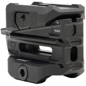Strike Industries T1VOMBK Strike Variable Optic Mount for Aimpoint Micro standard  Black Anodized