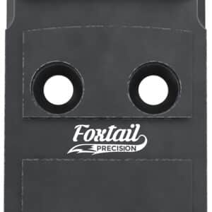 Foxtail Precision 100004 Red Dot Adapter Plate for Optics-Ready Pistol  Black Anodized CZ P10
