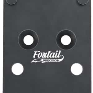 Foxtail Precision 100001 Red Dot Adapter Plate for Optics-Ready Pistol  Black Anodized CZ P10