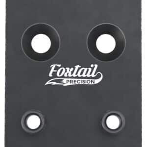 Foxtail Precision 100010 Red Dot Adapter Plate for Optics-Ready Pistol  Black Anodized Glock 43X/48 MOS Springfield Armory OSP