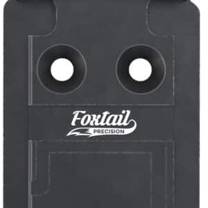 Foxtail Precision 100008 Red Dot Adapter Plate for Optics-Ready Pistol  Black Anodized Glock MOS