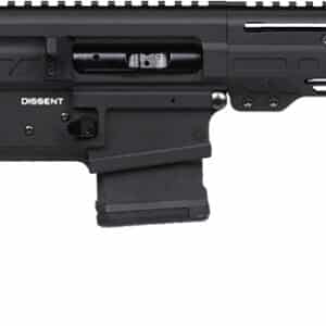 CMMG DISSENT BR4 5.56 NATO rifle with 16.1 inch barrel and Cerakote black finish