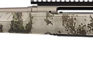 Savage Axis 2 Pro .243 Winchester left‑hand bolt action rifle 20‑inch threaded barrel woodland camo stock