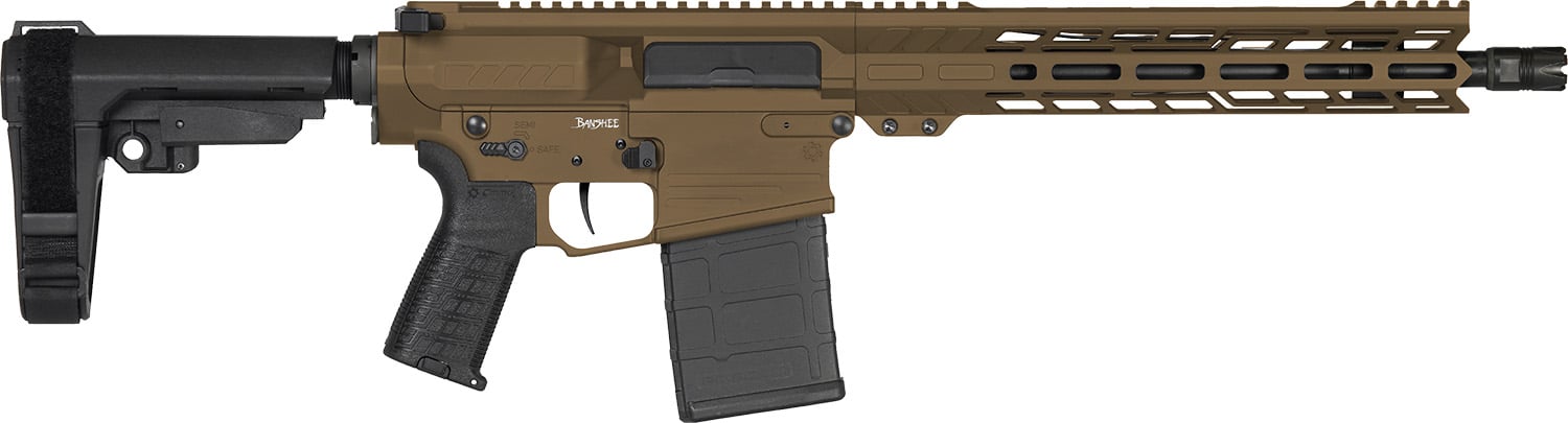 CMMG Banshee MK3 8.6 Blackout pistol with 12.50-inch barrel and 11-inch M-LOK handguard