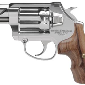 Diamondback DB075AS701 SDR  357 Mag/38 Special +P 6+1 Polished Exclusive Hogue Wood Grip
