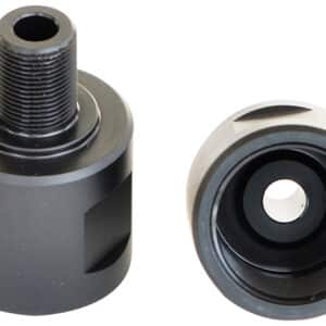 Griffin Armament 24MM1228A Suppressor Mount Thread Adapter 1/2"x28 Melonite QPQ Black