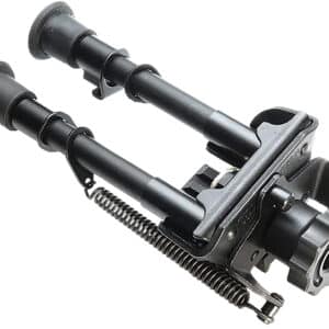 Larue Tactical 680005706K QD Mount  Bipod Black 6-9"