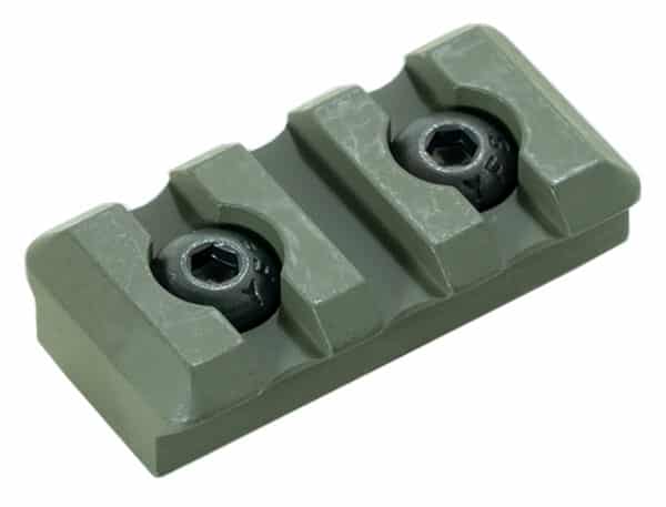 Timber Creek Outdoors M3SPROD M-LOK 3 Slot Picatinny Rail  OD Green Aluminum