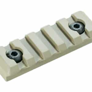 Timber Creek Outdoors M5SPRFDE M-LOK 5 Slot Picatinny Rail  FDE Aluminum