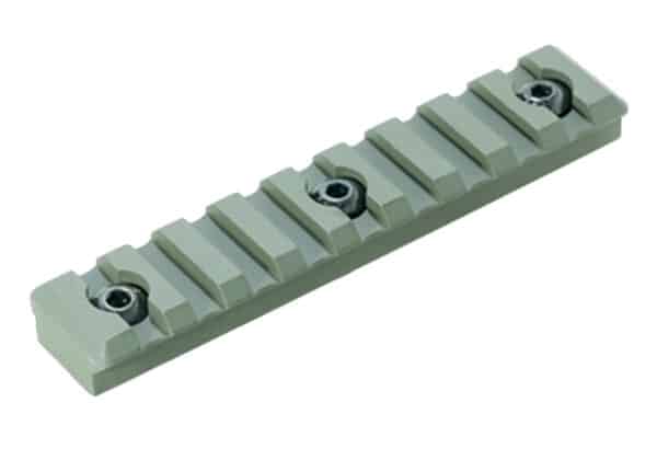 Timber Creek Outdoors M9SPROD M-LOK 9 Slot Picatinny Rail  OD Green Aluminum