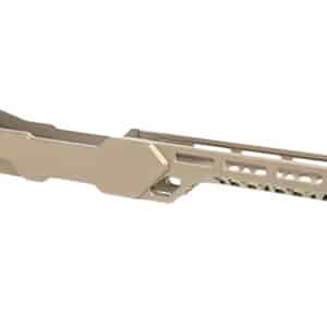 Timber Creek Outdoors ERC1022BB Enforcer Rifle Chassis Burnt Bronze Aluminum Fits Ruger 10/22 Compatible w/ MSR Buffer Tubes