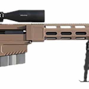 LUXUS ARMS HM50B2 Gen 2 .50 BMG rifle FDE 29.25 inch with ERGO Tactical Super Ambi grip