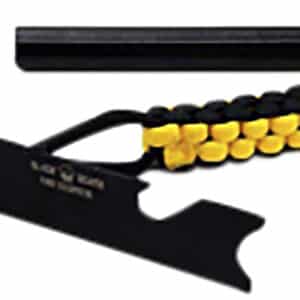 Black Beard Fire Starters FR Ferro Rod  Black/Yellow 7' Long