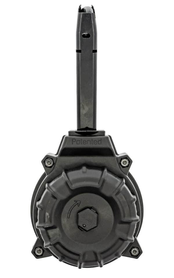 ProMag DRMA94   50rd Drum 9mm Fits Taurus TH9 Black DuPont Zytel Polymer