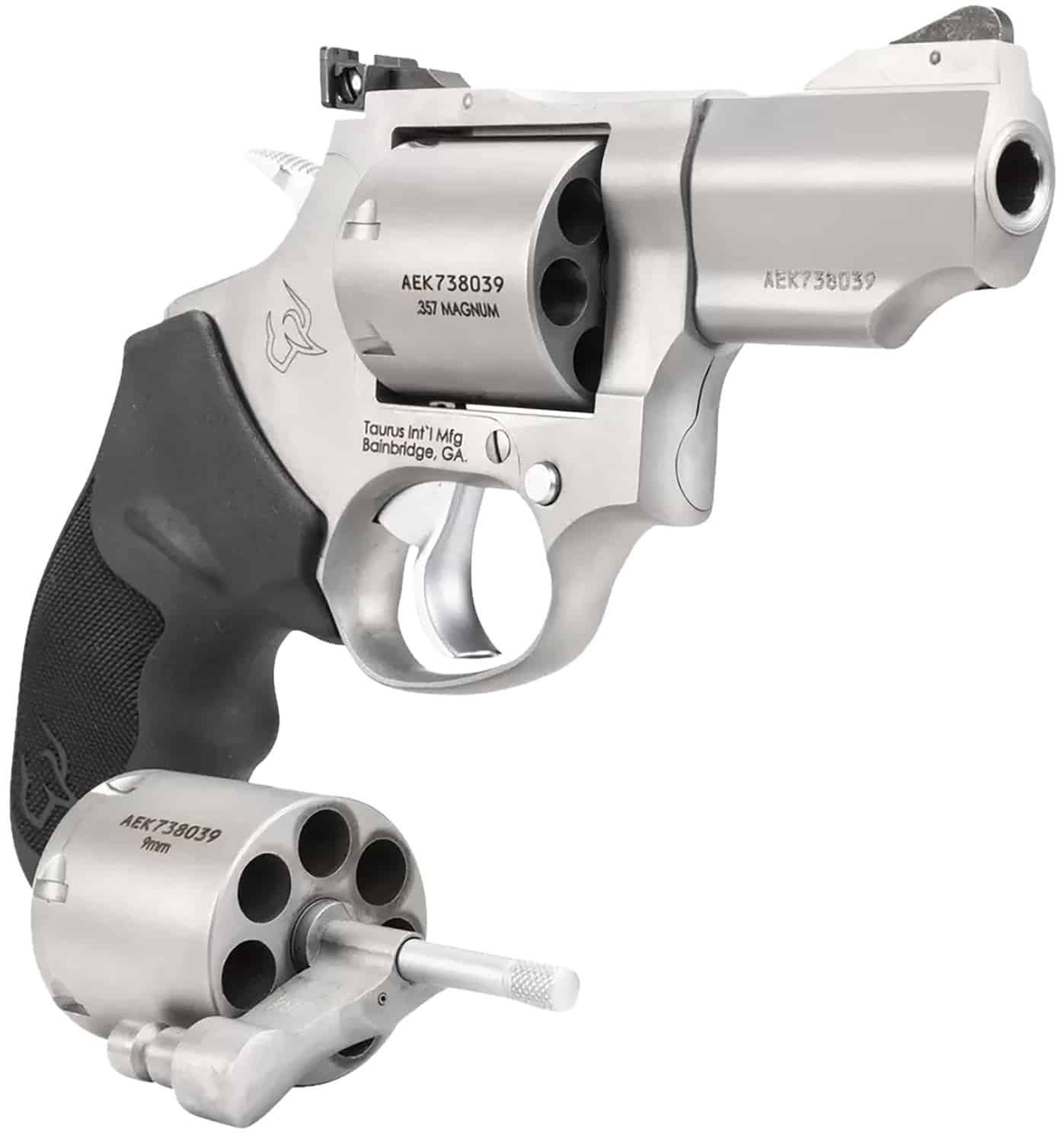 Taurus 692 revolver matte stainless 7-shot multi-caliber 357/38/9mm