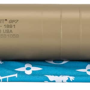 Griffin Armament GAGP7FDE-W GP7 Direct Thread Suppressor 7.62mm 1.50" FDE 17-4 PH Stainless Steel 5/8"x24