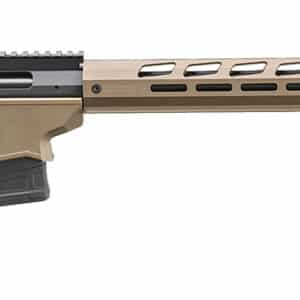 Ruger Precision Rifle 6.5 Creedmoor 24 in Smoked Bronze Cerakote with folding adjustable stock