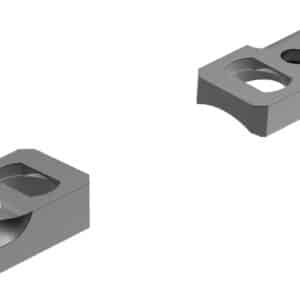 Leupold 60760 Dual Dovetail Base Set Matte Black Kimber 8400